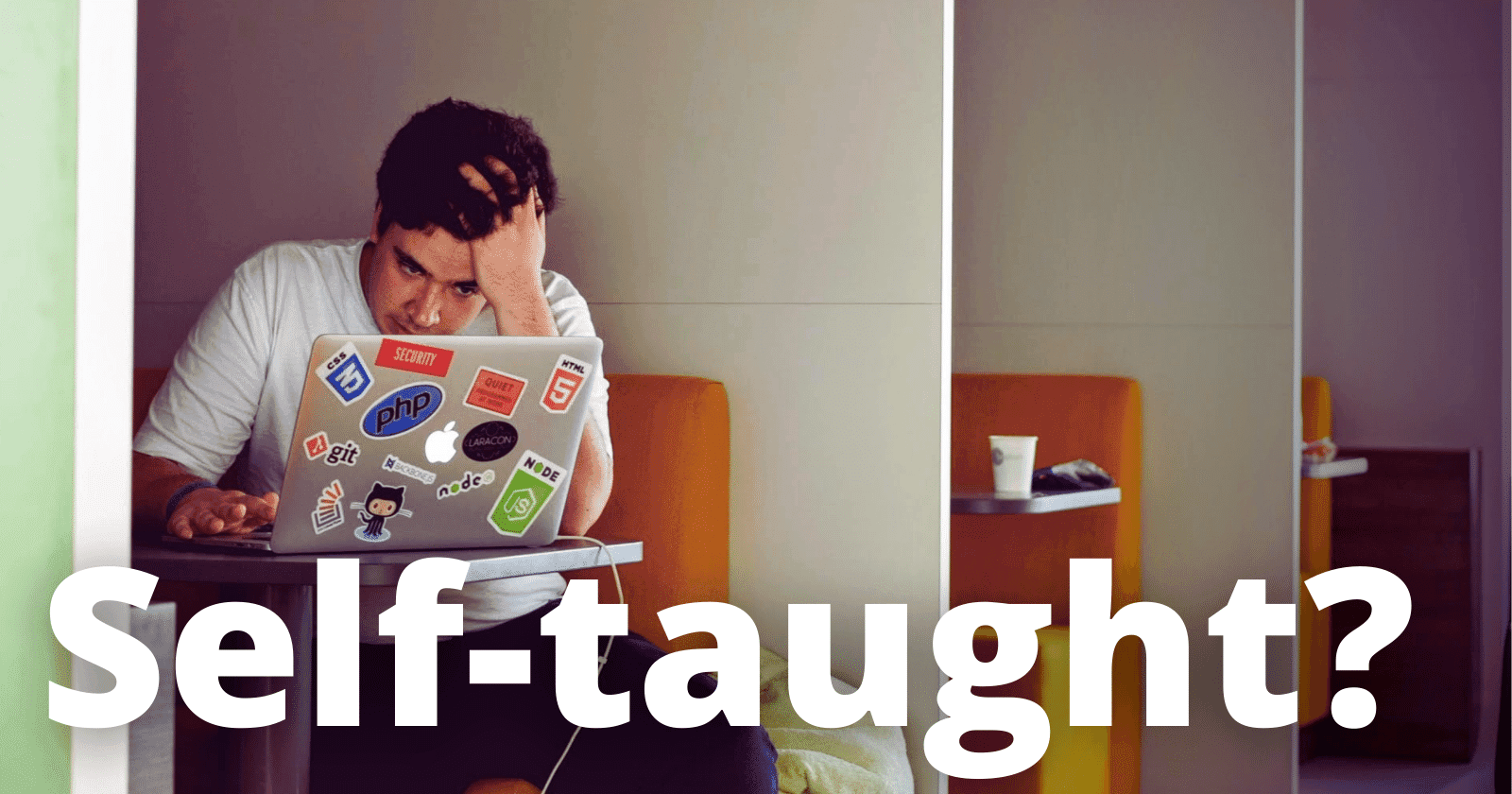 Why it is so hard to be self-taught